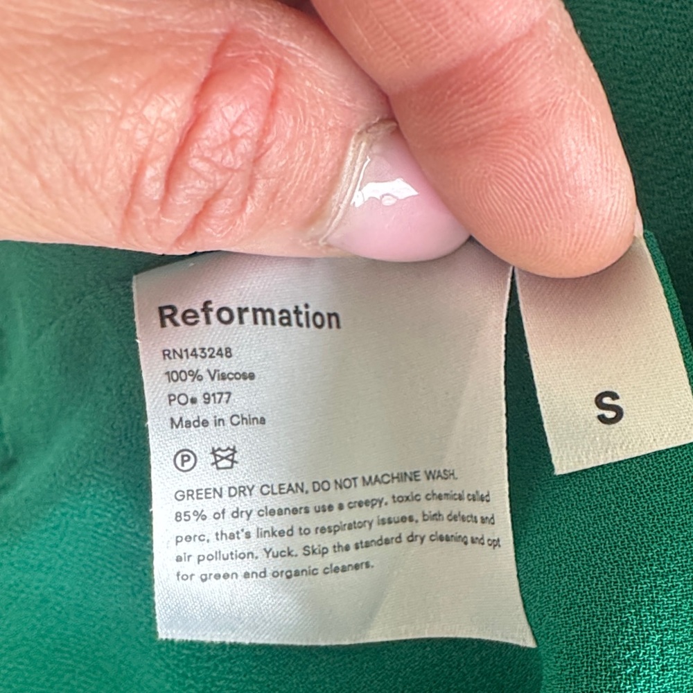 Reformation Ruffle Strap Midi Dress - Picture 5 of 6